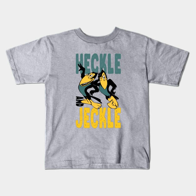 Heckle and Jeckle - Old Cartoon Kids T-Shirt by kareemik